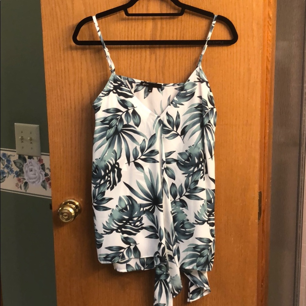 Gibson x Hi Sugarplum Tie Front Cami
